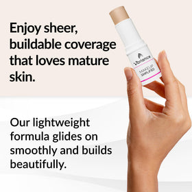 Vibriance Complexion Stick Foundation Natural Beige side view