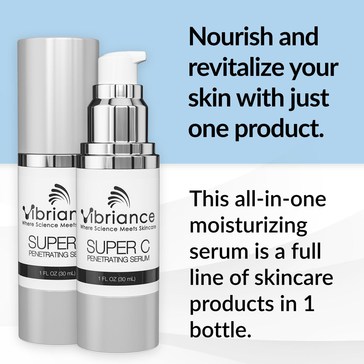 Vibriance Super C Serum bottle side view