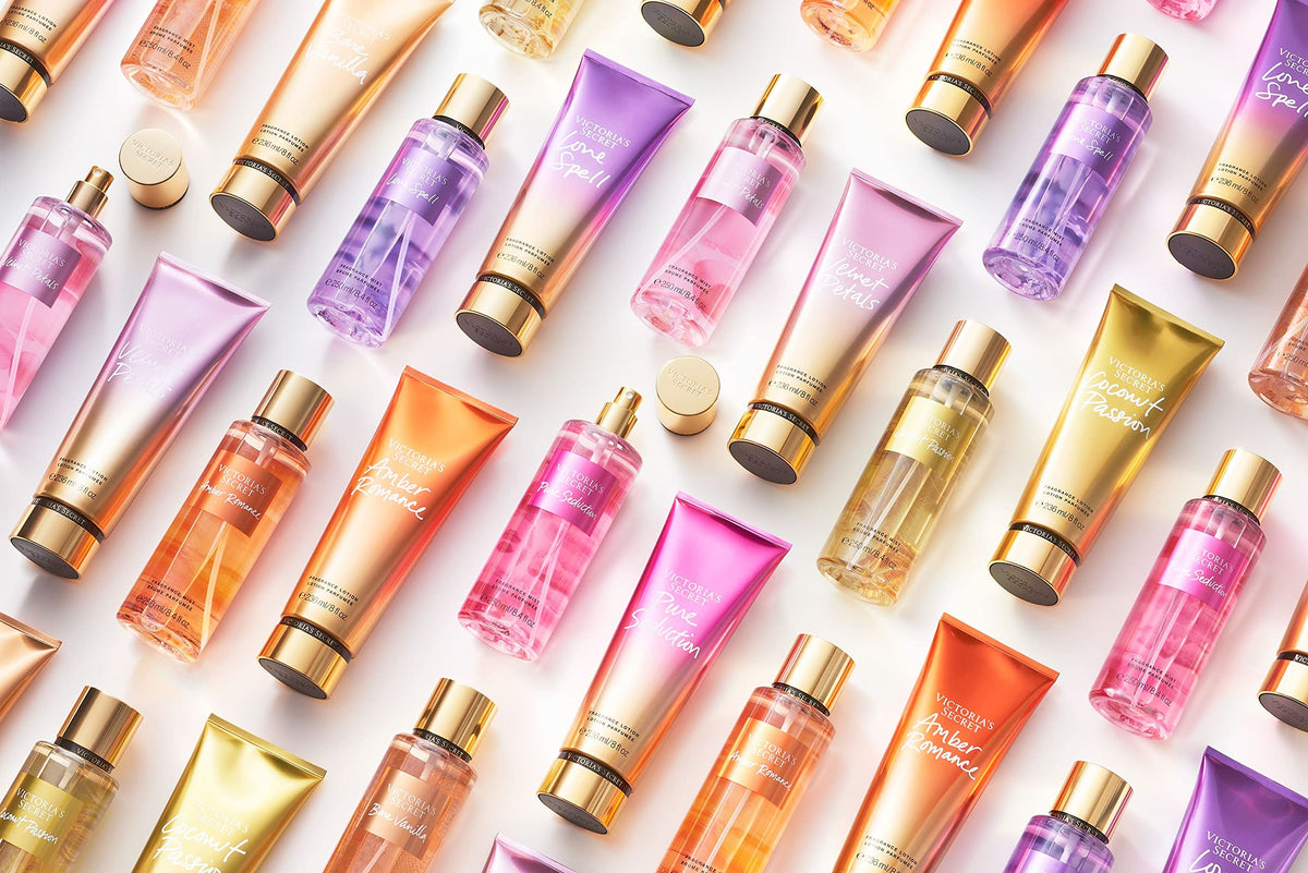 Victoria's Secret Amber Romance Body Fragrance Lotion packaging