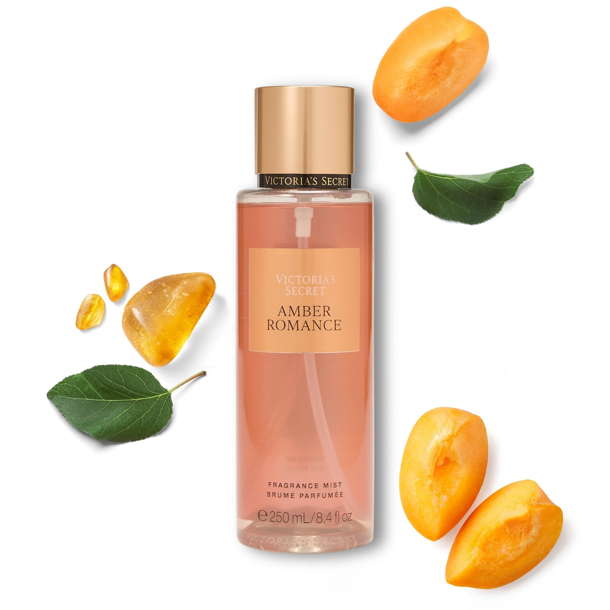 Victoria's Secret Amber Romance Lotion 8.4oz back view
