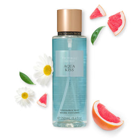 Victoria's Secret Aqua Kiss Body Mist 8.4 fl oz front view