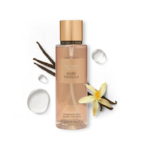 Victoria's Secret Bare Vanilla Mist bottle close-up