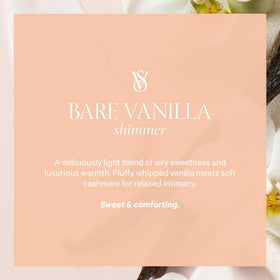 Victoria's Secret Bare Vanilla Shimmer Body Mist 250ml side view