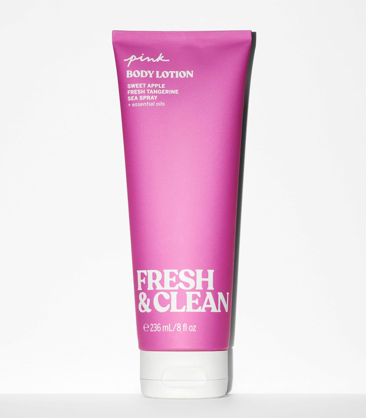 Victoria's Secret Body Fragrance Lotion Pink Fresh & Clean packaging details