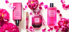 Victoria's Secret Bombshell Passion Fine Fragrance Mist side view
