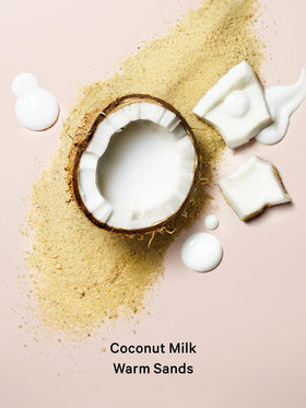 Victoria's Secret Coconut Passion Mist in lifestyle setting
