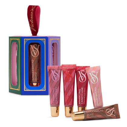Victoria's Secret Lip Gloss Gift Set featuring five assorted flavours