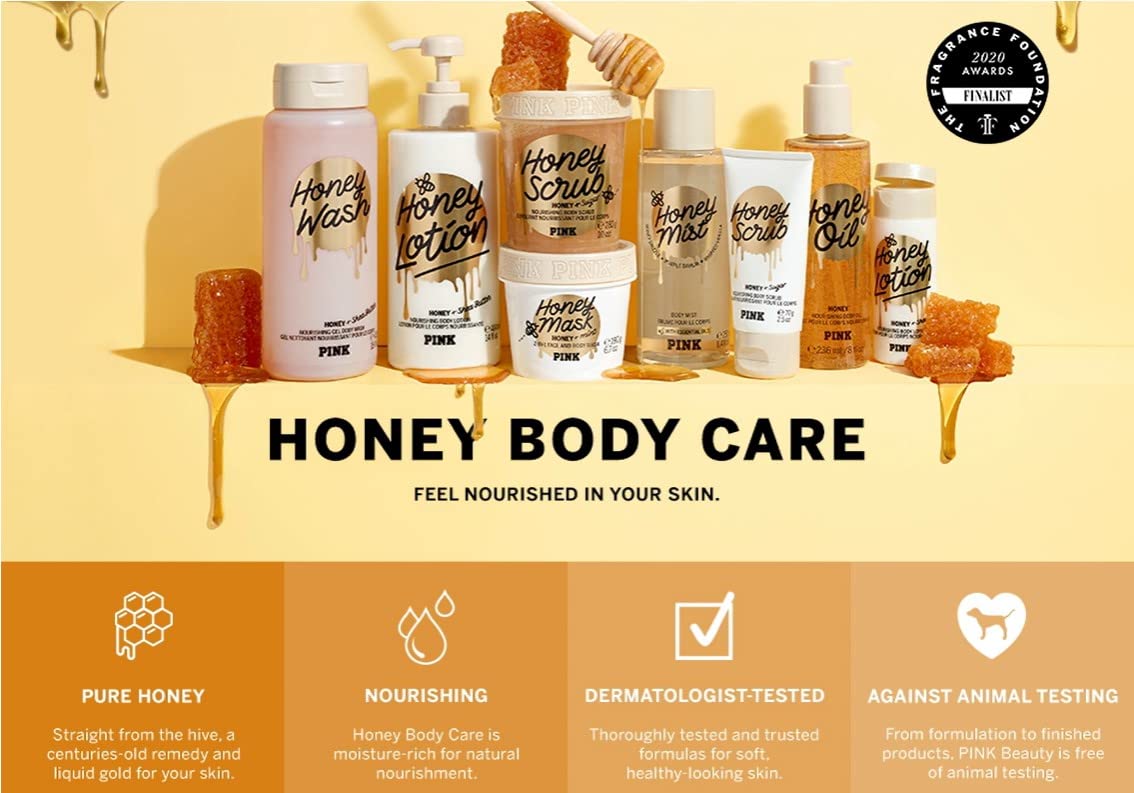 Victoria's Secret Pink Honey Body Fragrance Mist back view