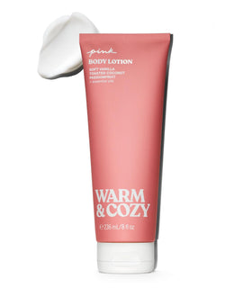 Victoria's Secret PINK Warm & Cozy Body Lotion 8 oz front view