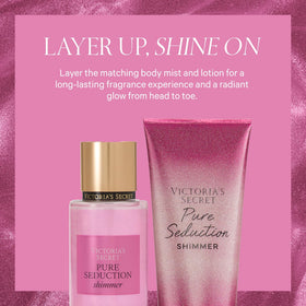 Victoria's Secret Pure Seduction Body Mist packaging details