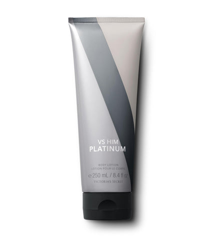 Victoria's Secret VS Him Platinum Men's Cologne Body Lotion front view
