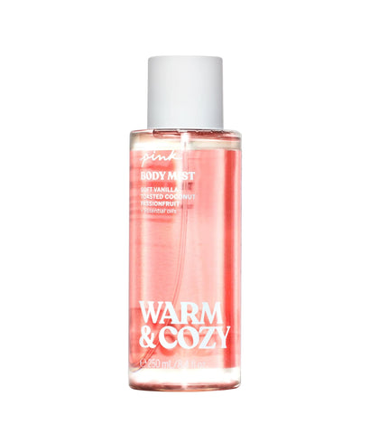 Victoria's Secret Warm & Cozy Body Fragrance Mist 8.4 fl oz front view