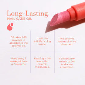 VICTORY NAIL Cuticle Oil Pen in hand for application