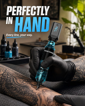 Vidattx POSEIDON Tattoo Kit with ink caps and gloves