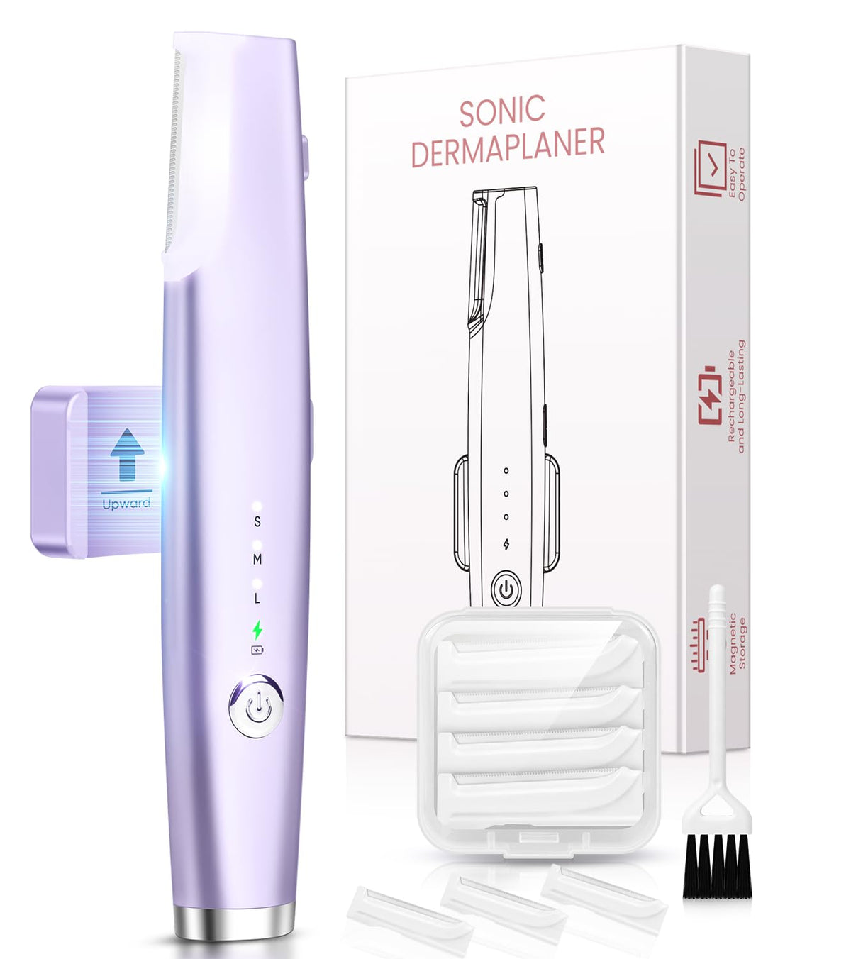 Vidttly Dermaplaner Razor for Women front view