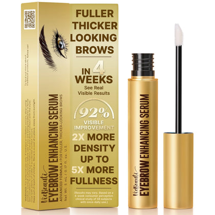 VieBeauti Eyebrow Growth Serum front view with packaging
