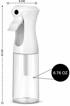 VIGOR PATH Continuous Mist Spray Bottle 200ml compact design