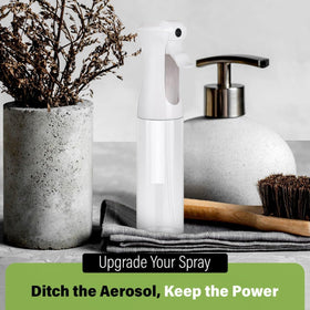 VIGOR PATH Continuous Mist Spray Bottle with fine mist nozzle