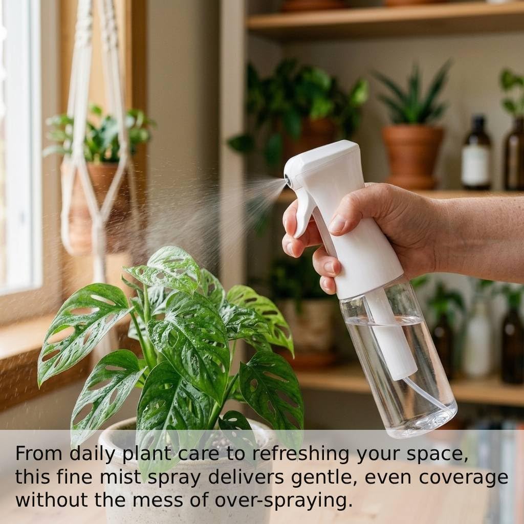 VIGOR PATH spray bottle ergonomic handle close-up