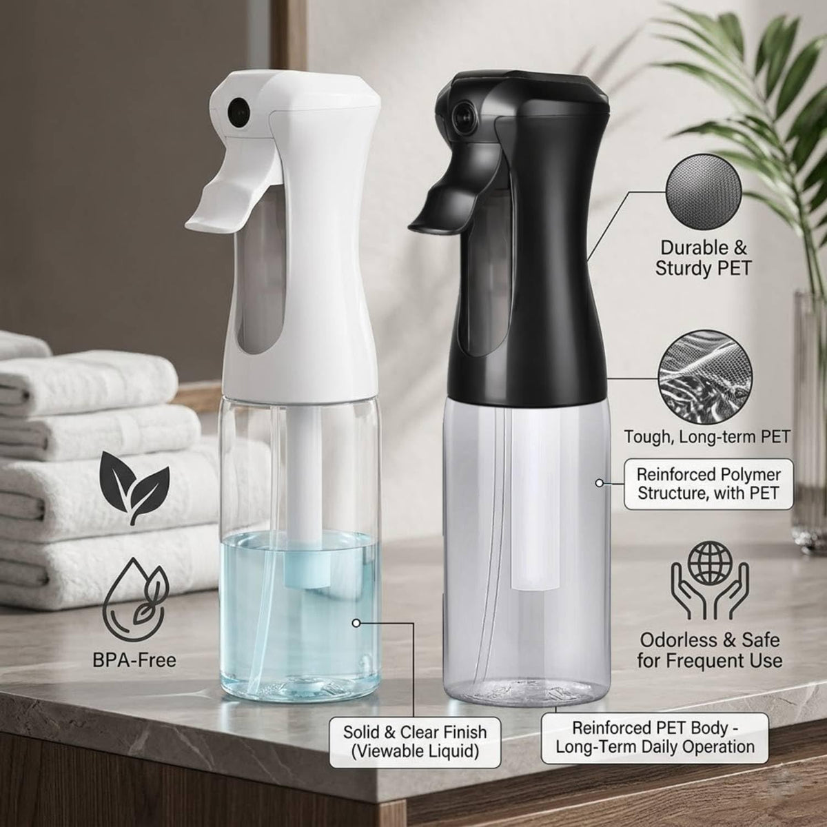 VIGOR PATH spray bottle used for hair care