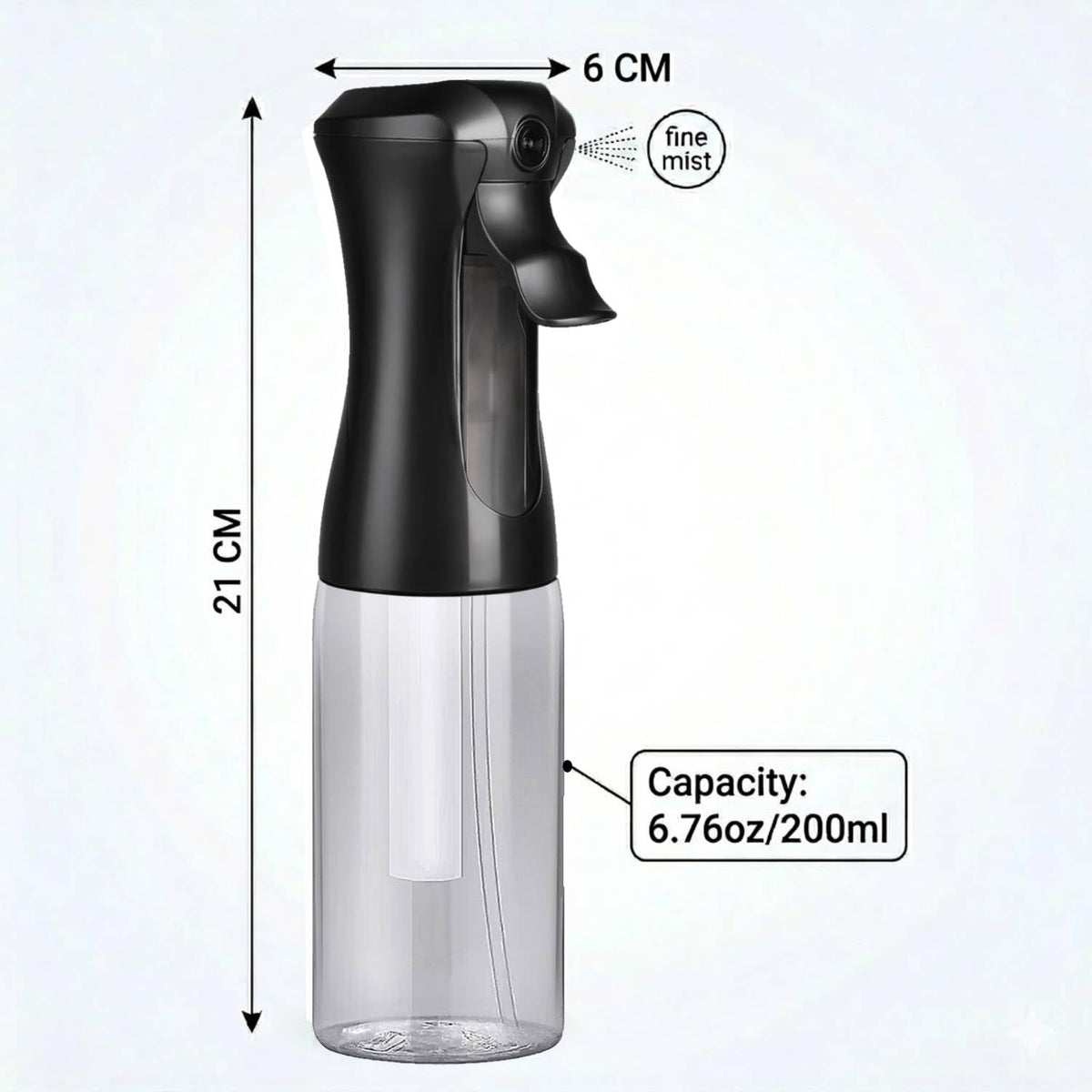VIGOR PATH spray bottle with clear liquid inside