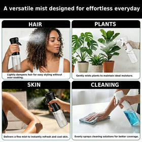 VIGOR PATH spray bottle with misting plants