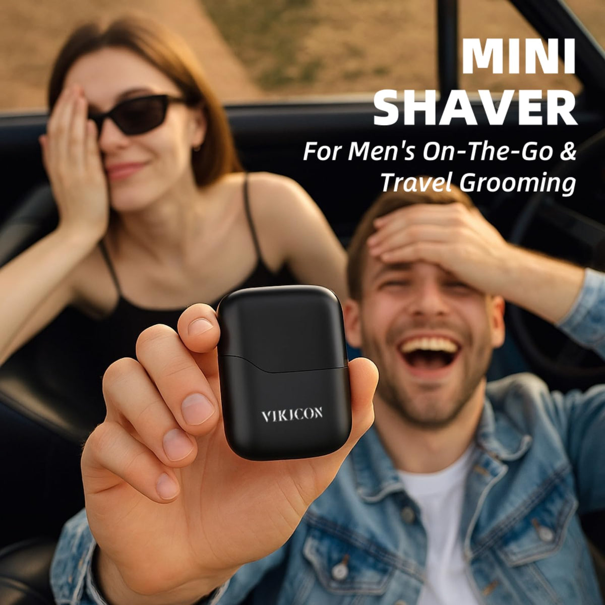 VIKICON Electric Foil Shaver packaging with product details