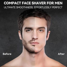 VIKICON Electric Foil Shaver used in a wet shaving scenario