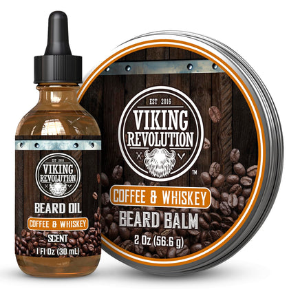 Viking Revolution Beard Balm and Beard Oil Bundle front view