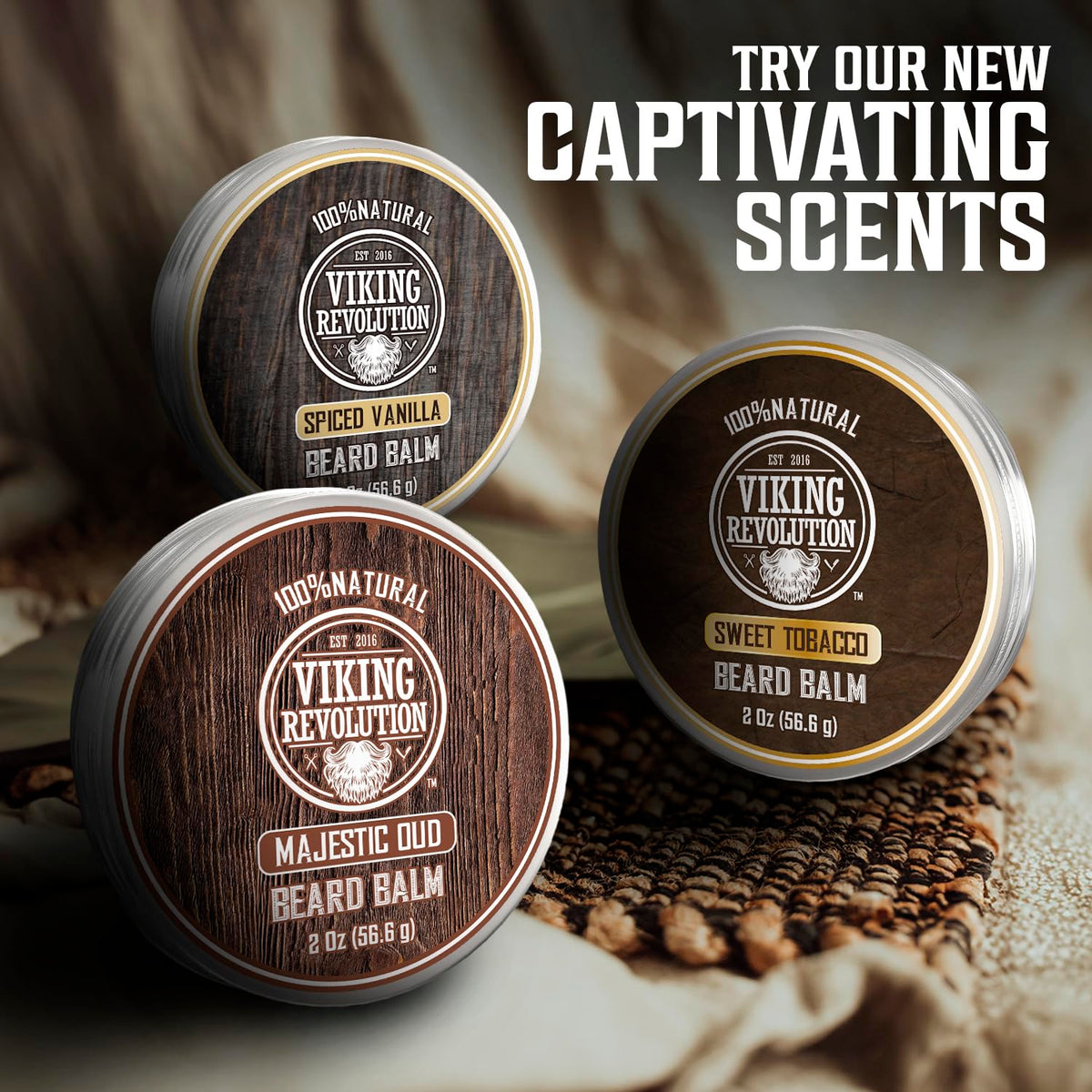 Viking Revolution Beard Balm Spiced Vanilla ingredients list