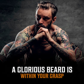 Viking Revolution Beard Kit Coffee Whiskey packaging details