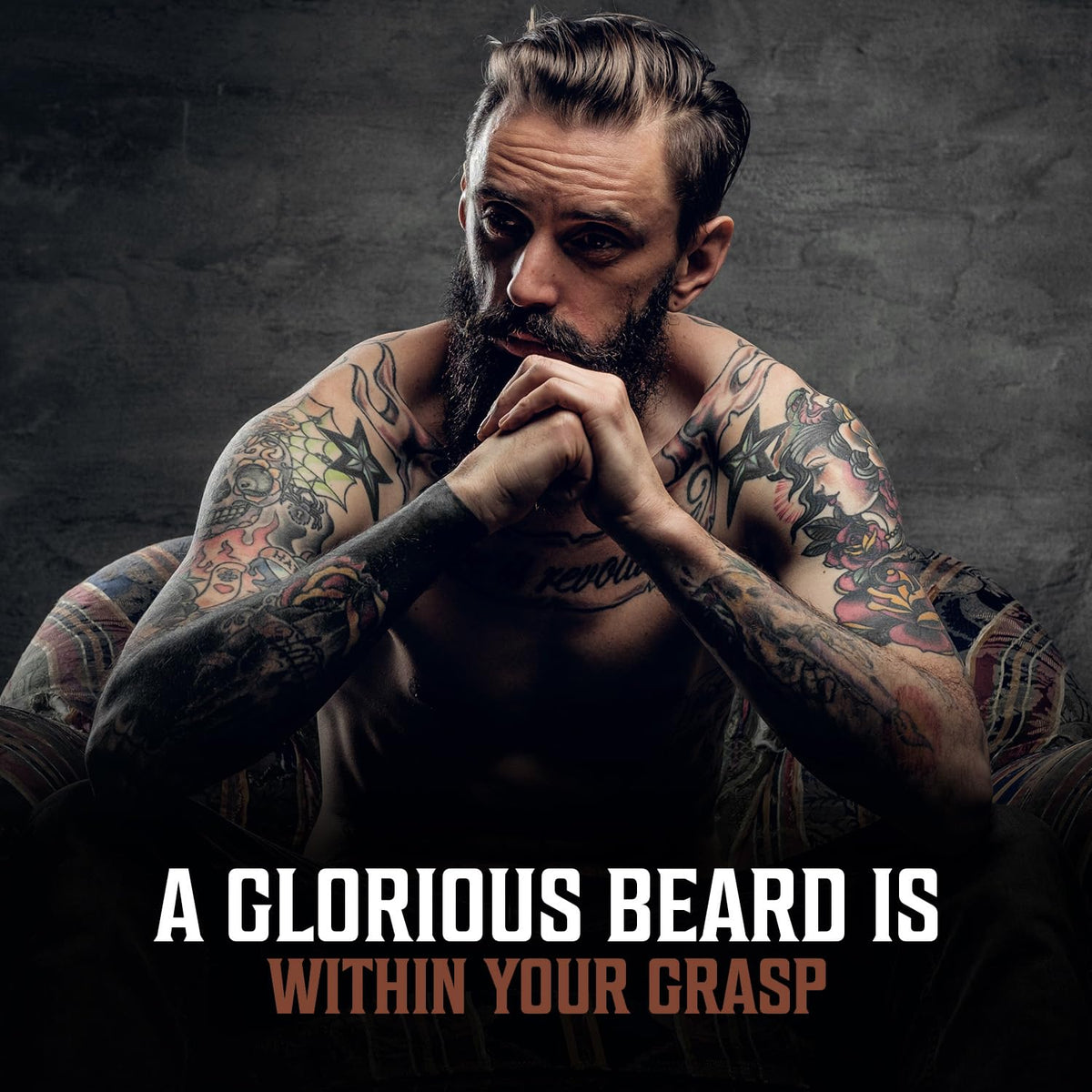 Viking Revolution Beard Oil 2 Pack packaging on a wooden surface