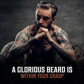 Viking Revolution Beard Oil 2 Pack packaging on a wooden surface