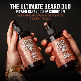 Viking Revolution Beard Wash & Conditioner Set packaging