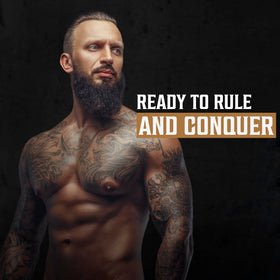 Viking Revolution Beard Wash & Conditioner Set with natural ingredients displayed