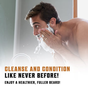 Viking Revolution Beard Wash & Conditioner Set with natural ingredients