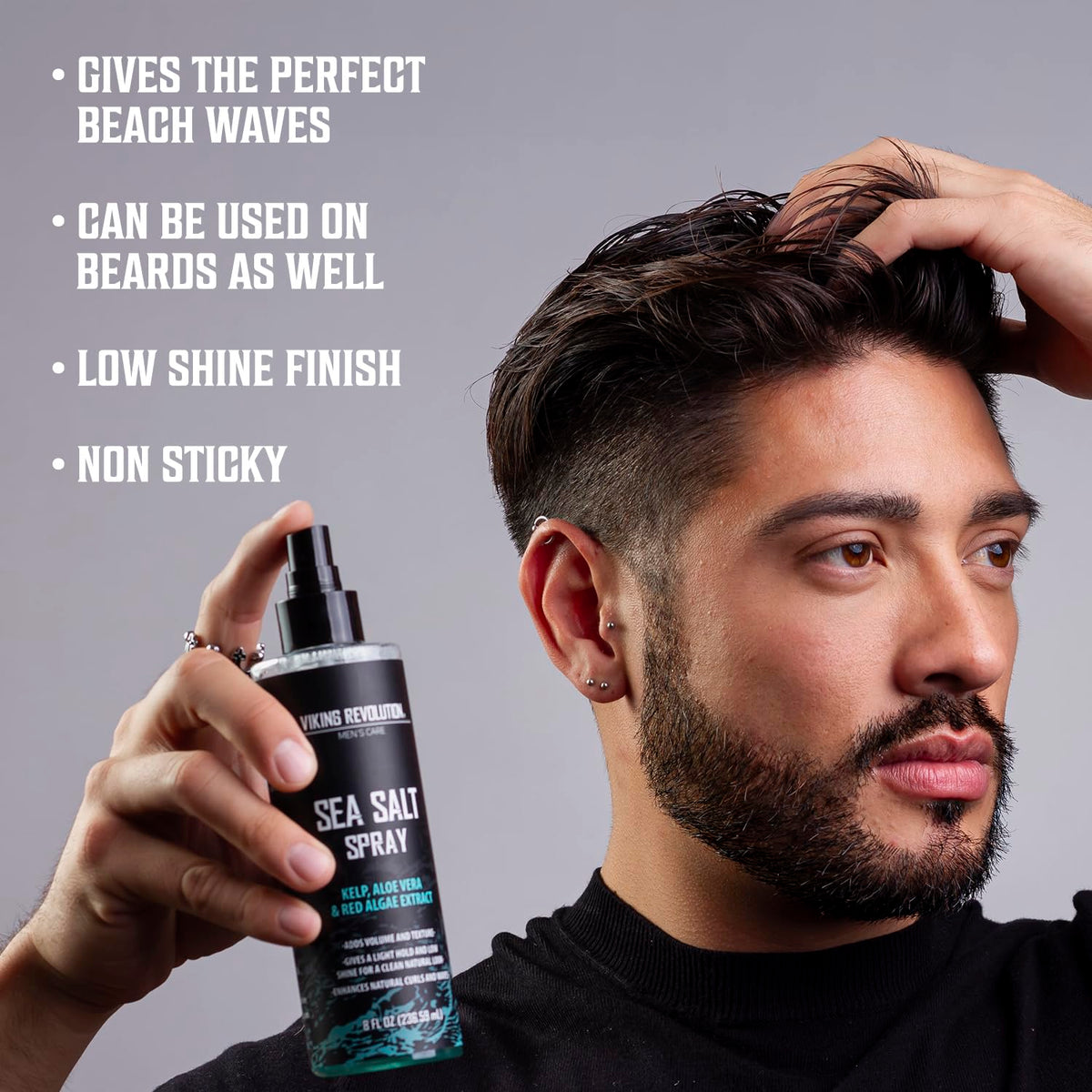 Viking Revolution hydrating hair oil bottle