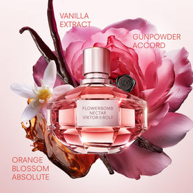 Viktor&Rolf Flowerbomb Nectar Eau de Parfum bottle side view