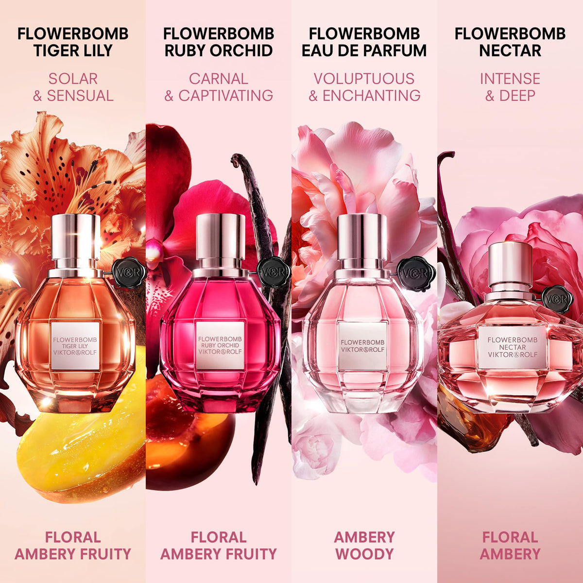 Viktor&Rolf Flowerbomb Nectar Eau de Parfum close-up of cap