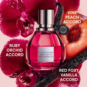 Viktor&Rolf Flowerbomb Ruby Orchid Eau de Parfum bottle side view