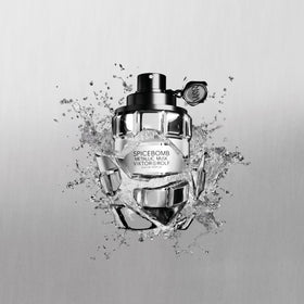Viktor&Rolf Spicebomb Metallic Musk bottle top view