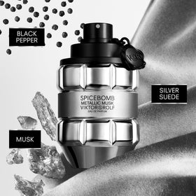 Viktor&Rolf Spicebomb Metallic Musk Eau de Parfum packaging
