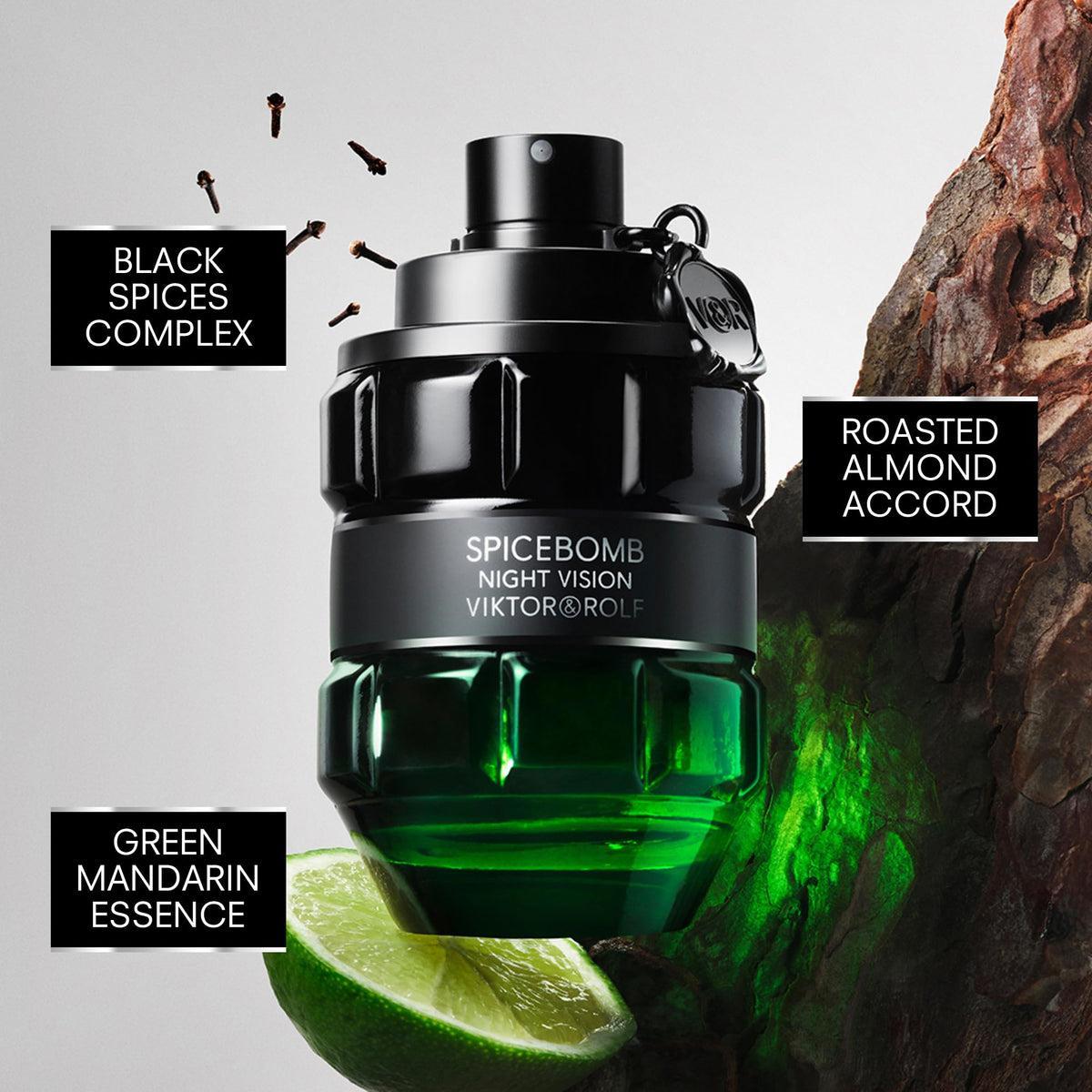 Viktor&Rolf Spicebomb Nightvision set packaging front view
