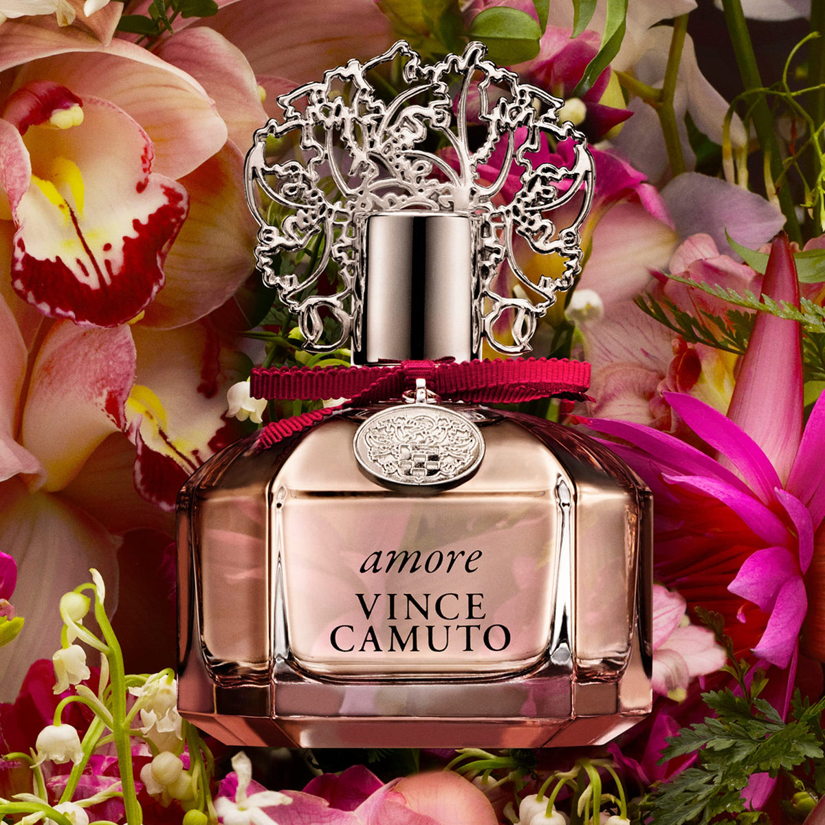 Vince Camuto Amore Eau de Parfum lifestyle setting