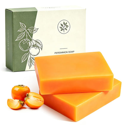 Vincofoo Persimmon Soap 200g front view with packaging