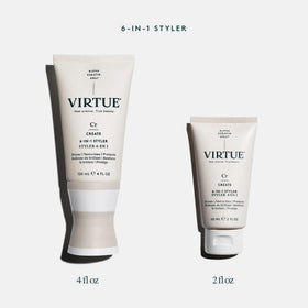 VIRTUE 6-in-1 Styling Cream with Alpha Keratin label