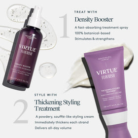 VIRTUE Flourish Density support Spray 200g lifestyle scene