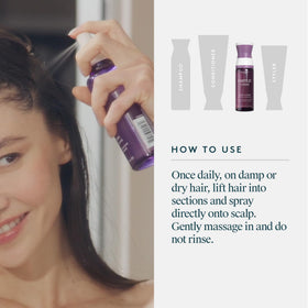 VIRTUE Flourish Density support Spray texture demonstration