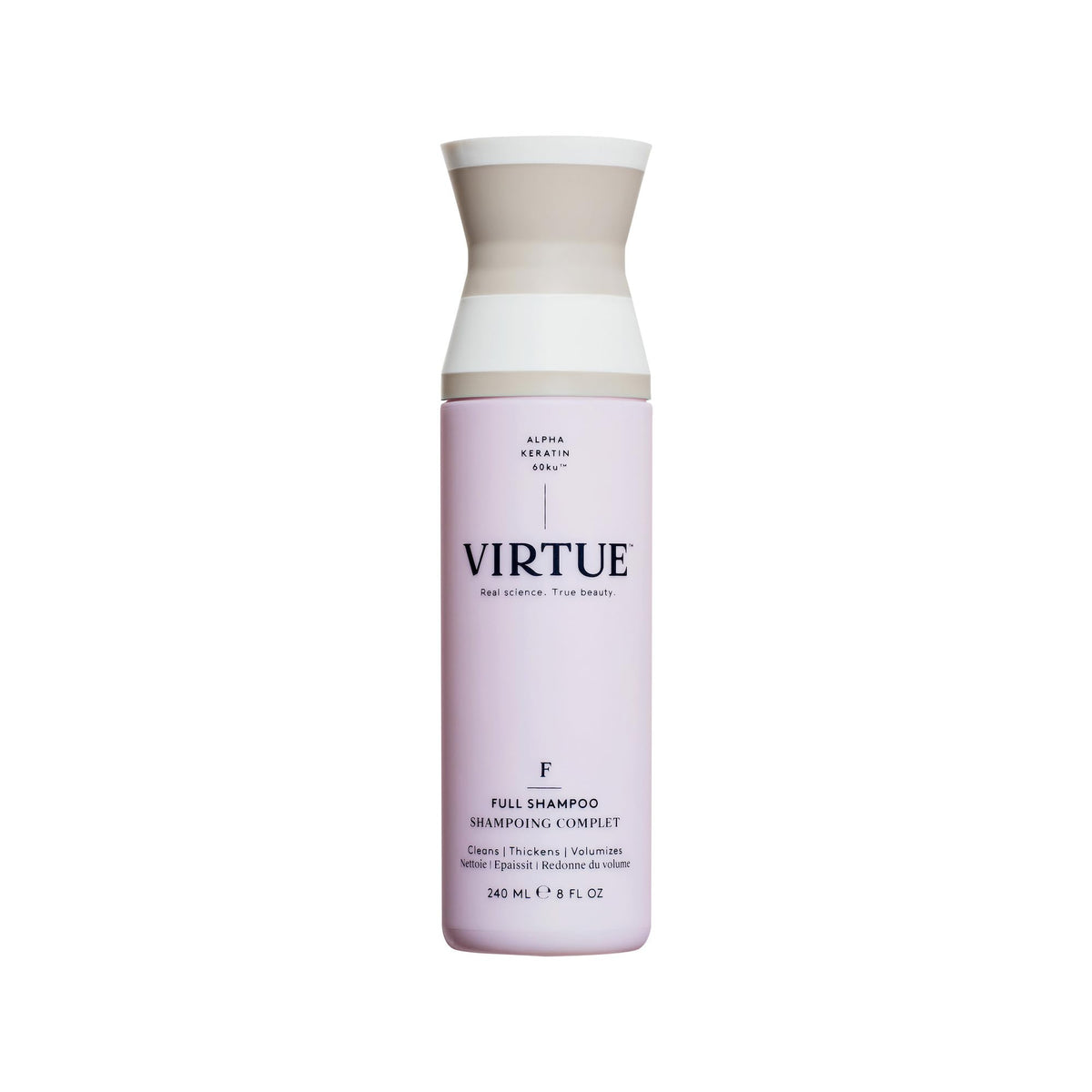 VIRTUE Full Shampoo 8 Fl Oz front view