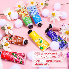 VISCOO hand cream in lemon fragrance lifestyle scene